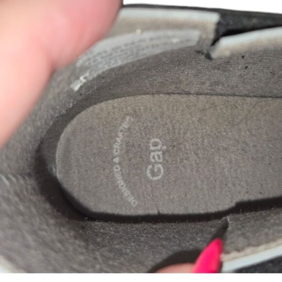 GAP Silver Metallic Rain Booties Ankle Boots Women's 10 Waders Waterproof Shoes - Picture 7 of 12